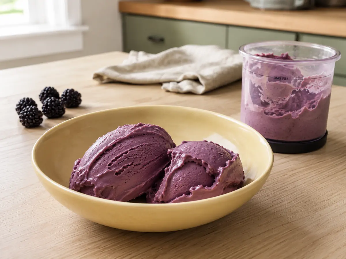 Blackberry Ice Cream
