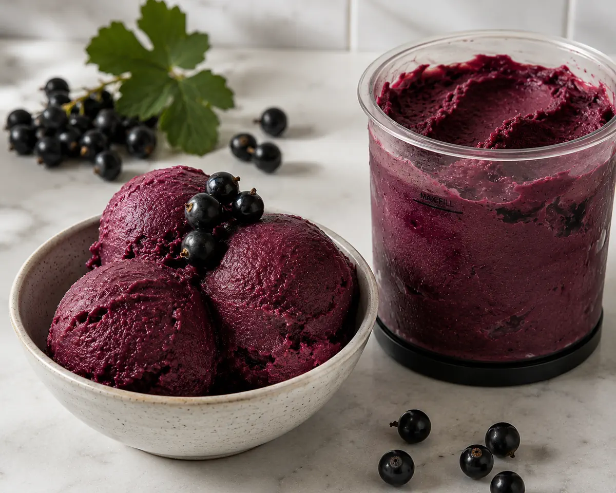 Blackcurrant Sorbet