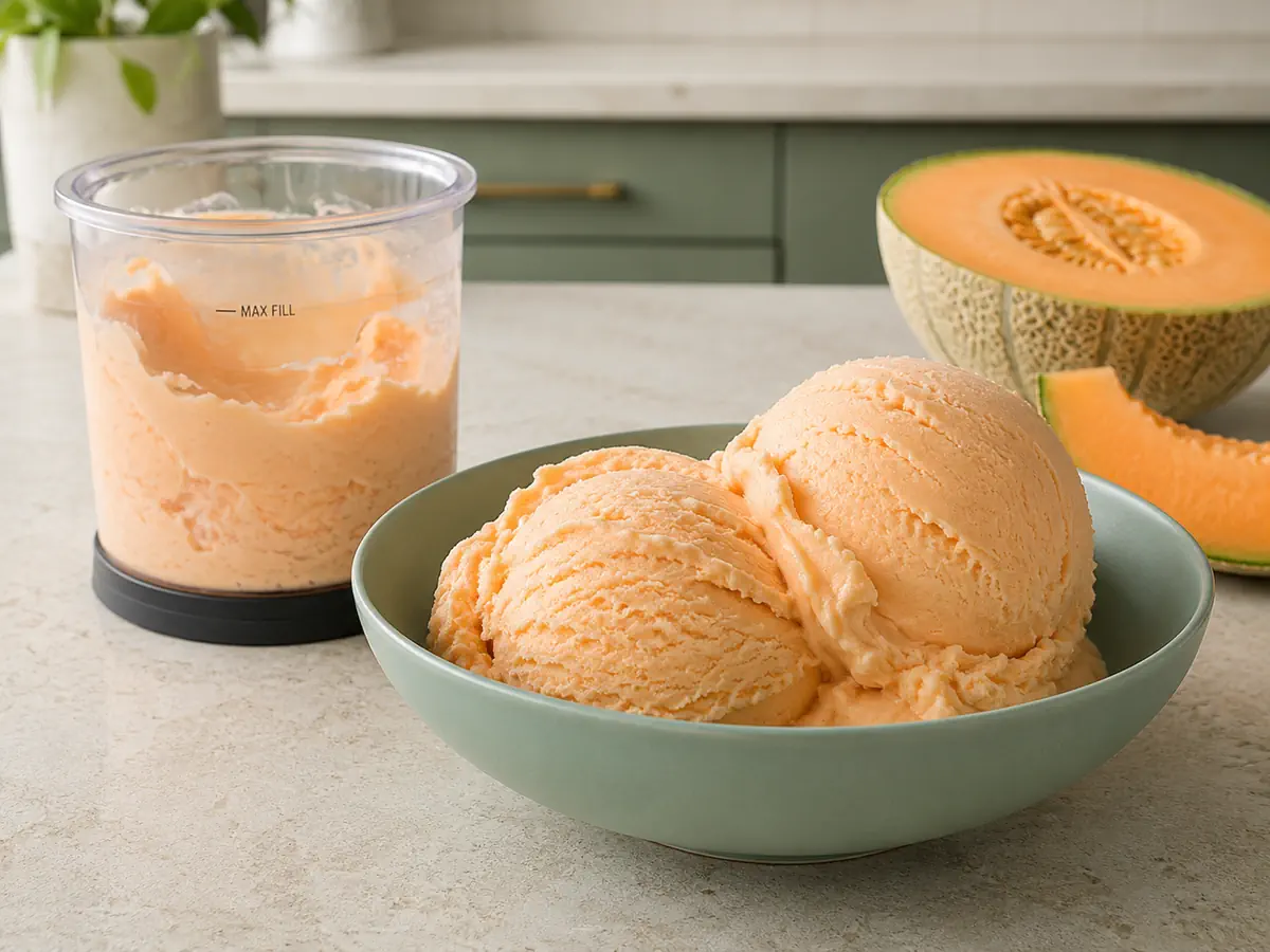 Cantaloupe Ice Cream