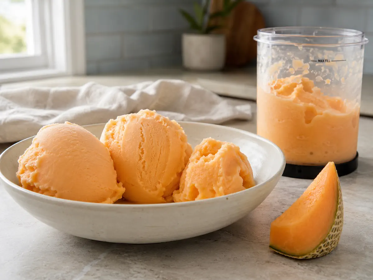 Cantaloupe Sorbet
