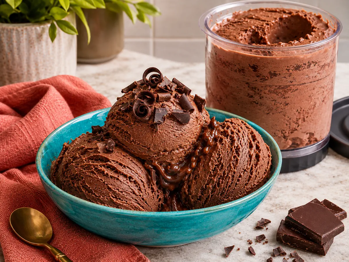 Vegan Chocolate Ice Cream
