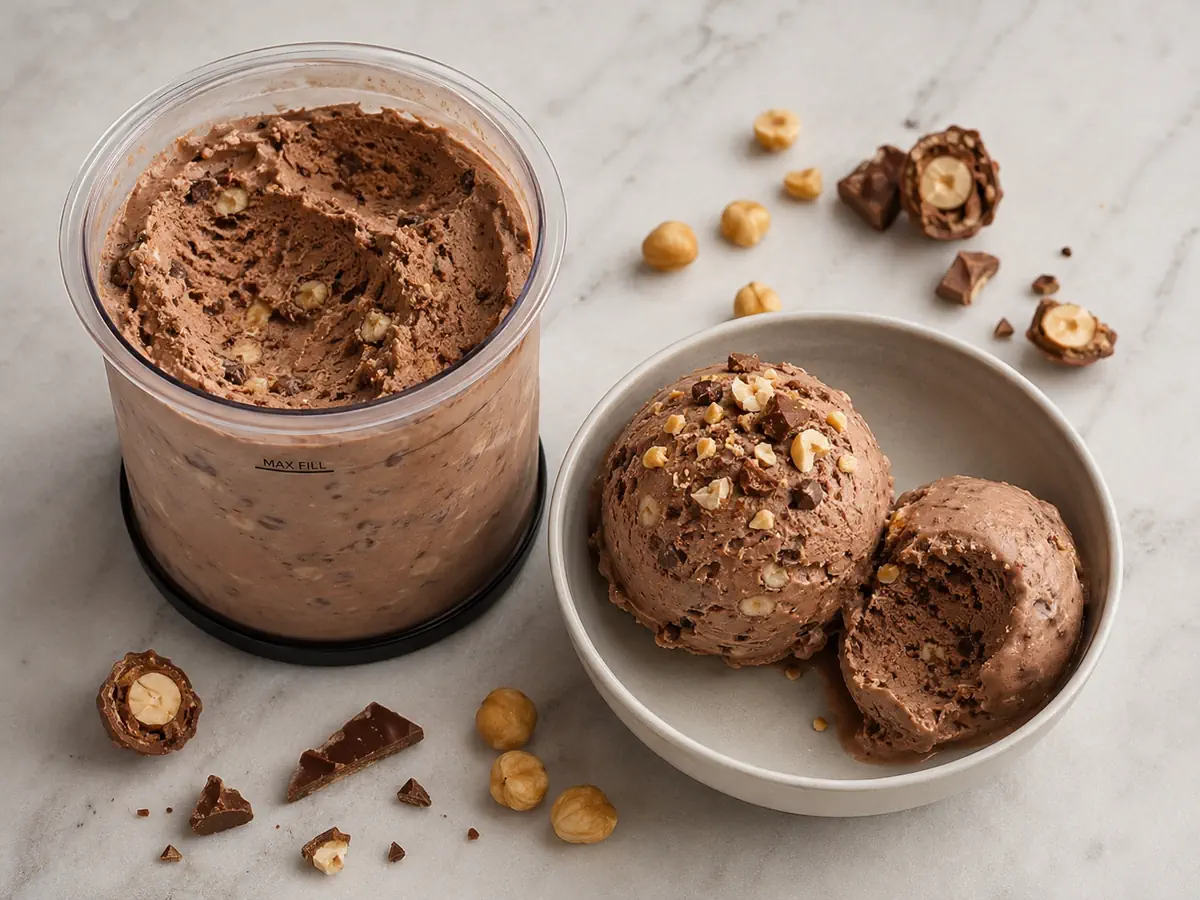 Ferrero Rocher Ice Cream