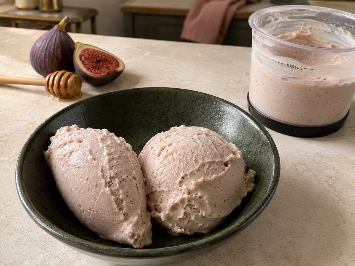 Fig and Honey Ice Cream