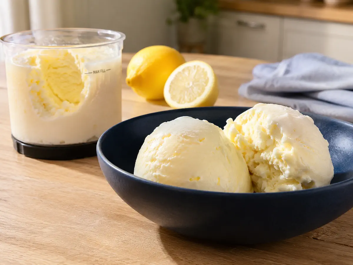 Lemon Ice Cream