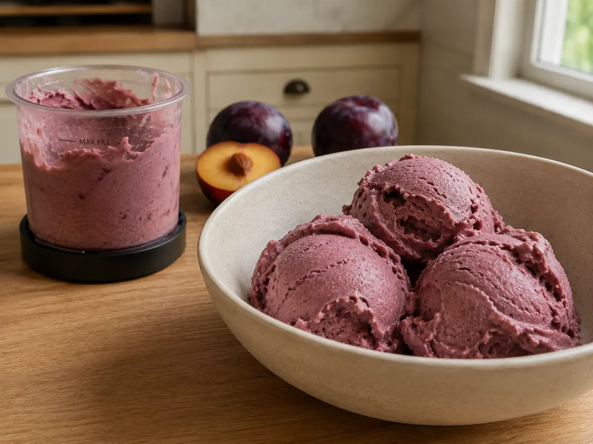 Plum Ice Cream