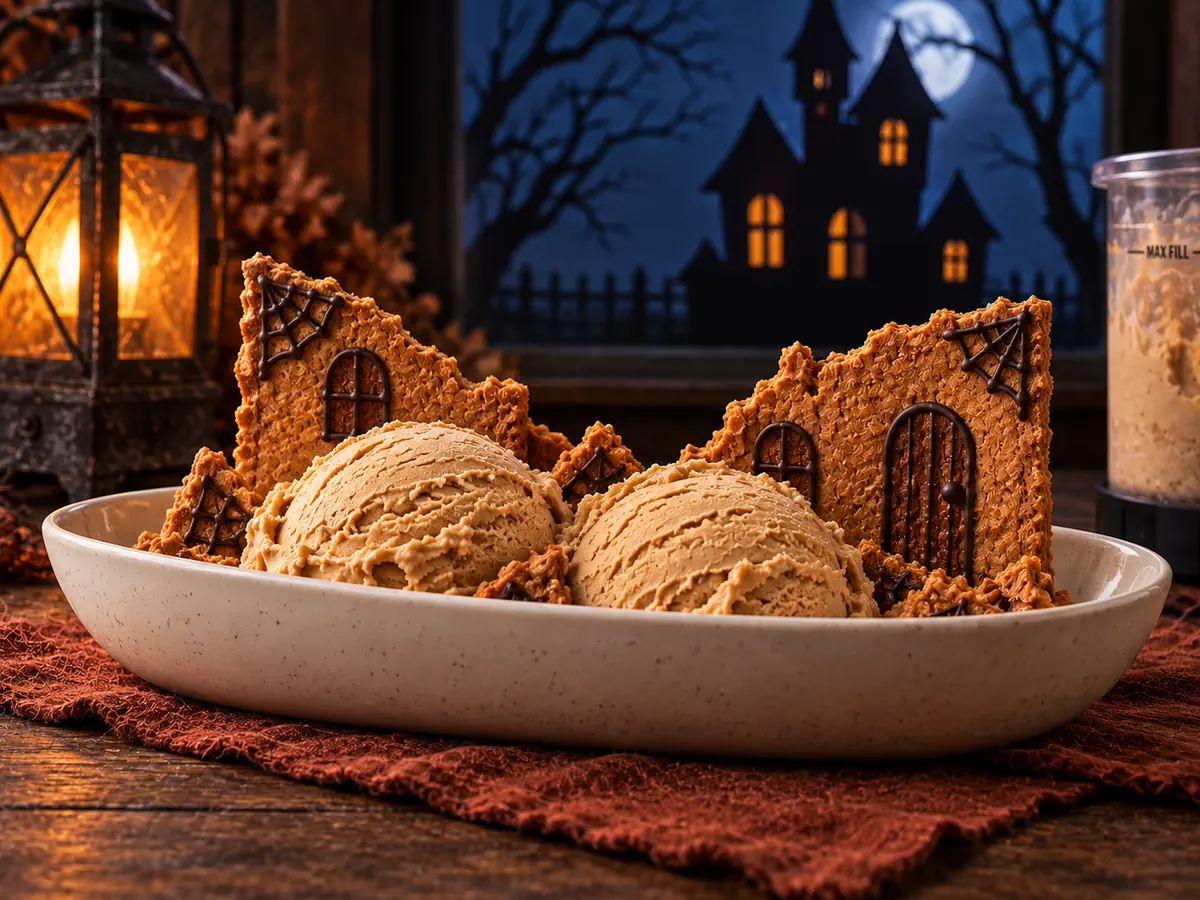 Speculoos Ice Cream — Haunted Biscuit House