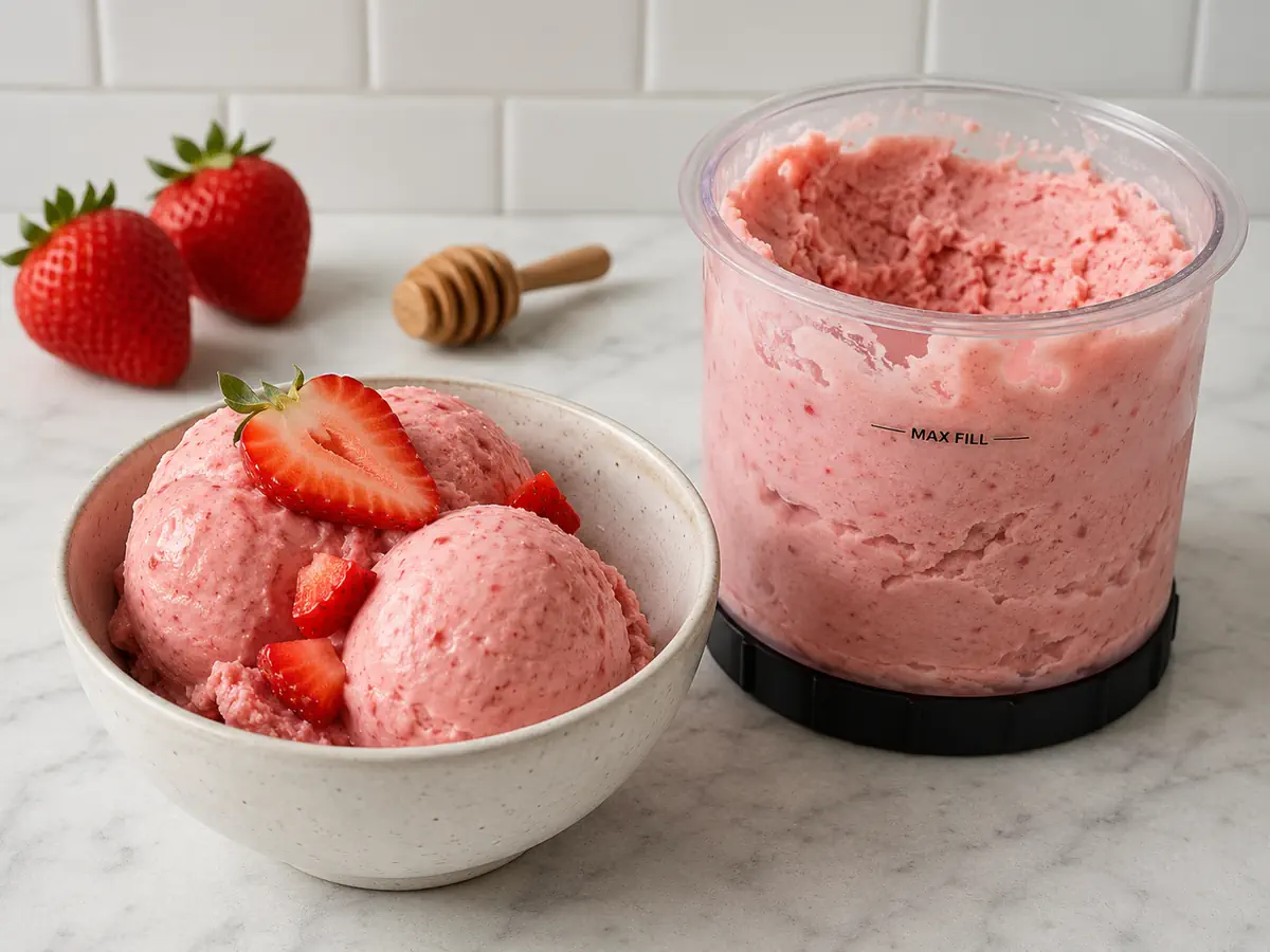 Strawberry Frozen Yogurt