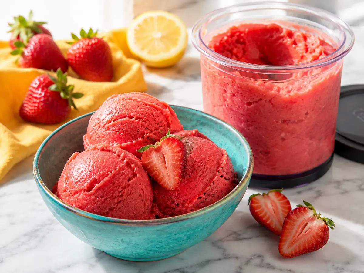 Strawberry Sorbet