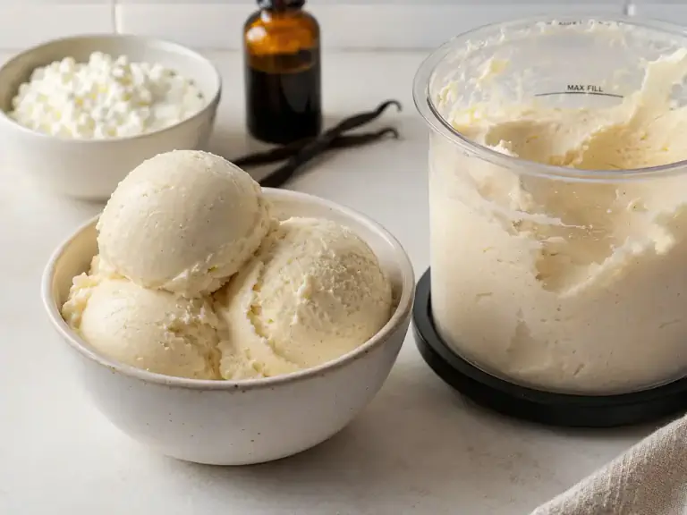 Cottage cheese Ice Cream