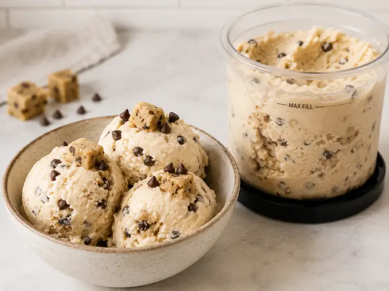 Vegan Cookie Dough Ice Cream