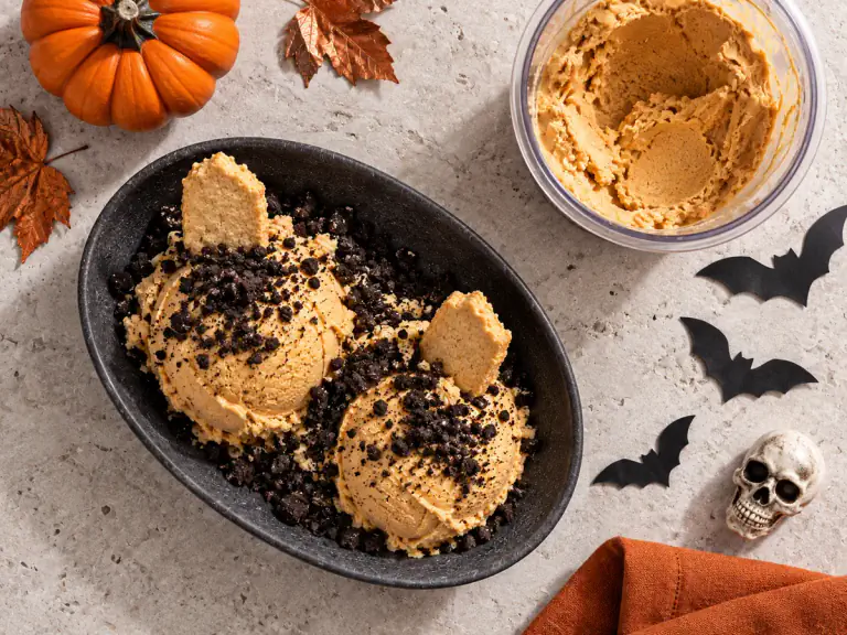 Pumpkin Cheesecake Graveyard