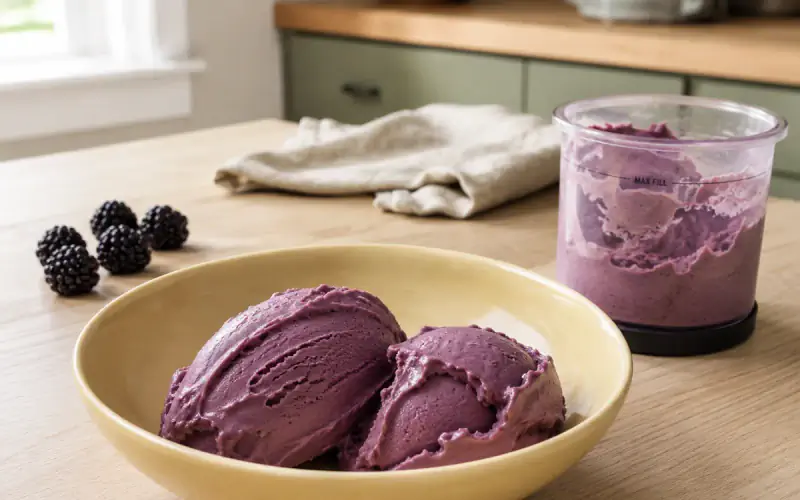 Blackberry Ice Cream