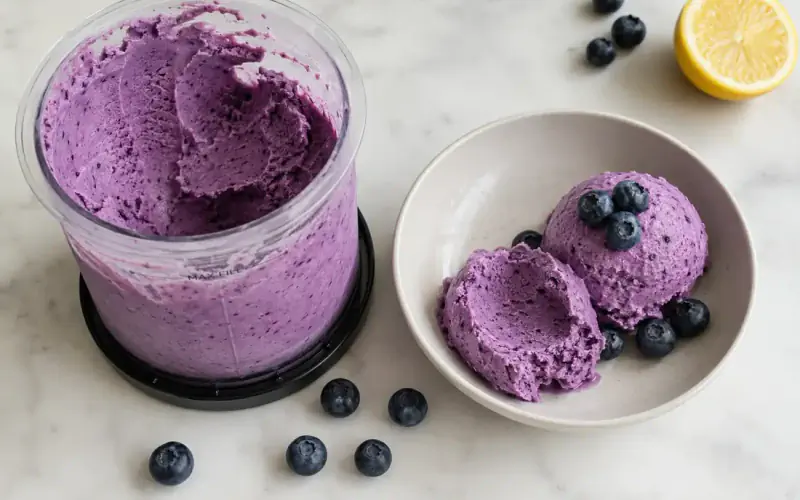 High protein Blueberry