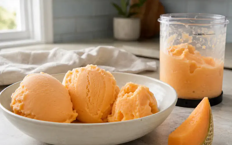 Cantaloupe Sorbet