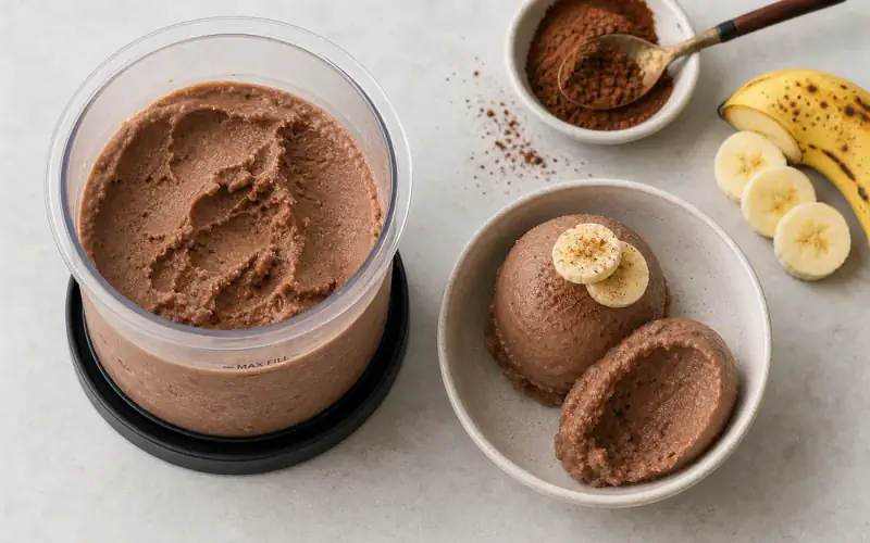 Chocolate Banana Ice Cream