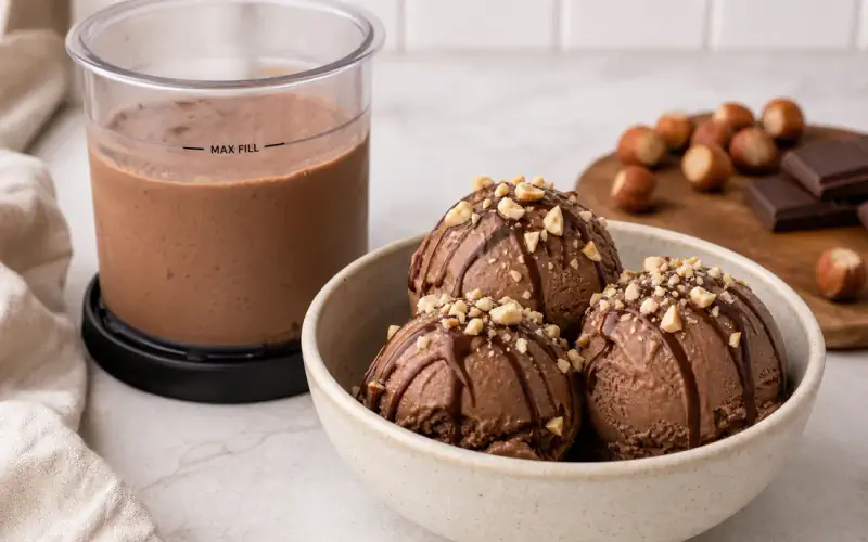 Chocolate Hazelnut Ice Cream