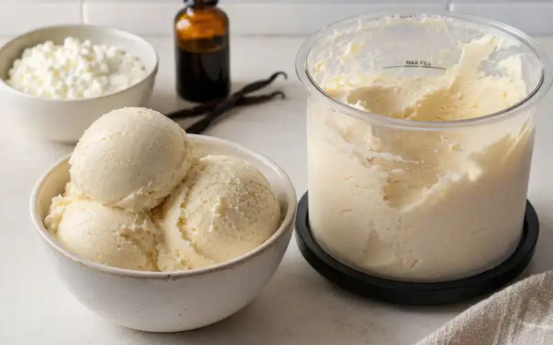Cottage cheese Ice Cream
