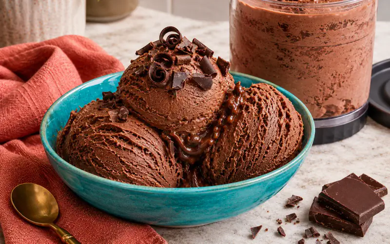 Vegan Chocolate Ice Cream