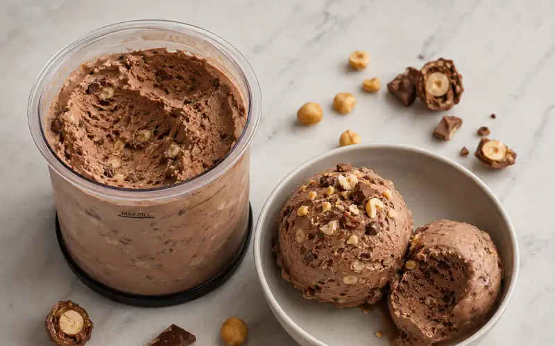 Ferrero Rocher Ice Cream