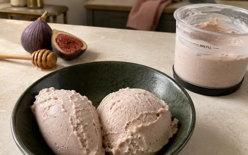 Fig and Honey Ice Cream