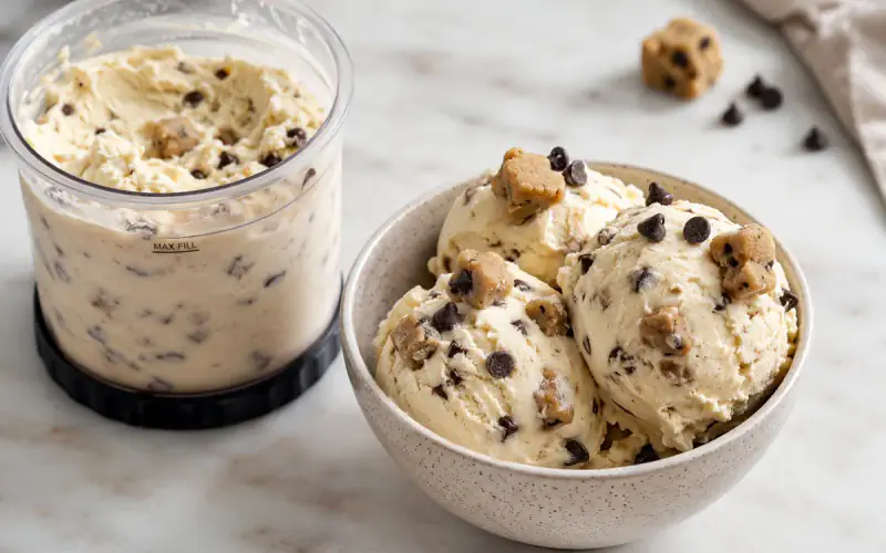 Protein Cookie Dough Ice Cream