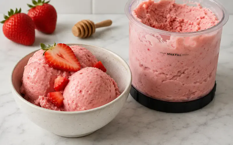 Strawberry Frozen Yogurt