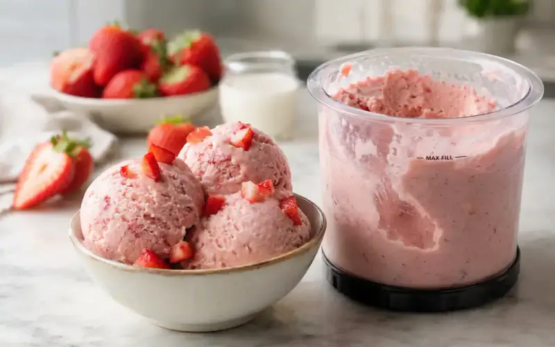 High protein Strawberry