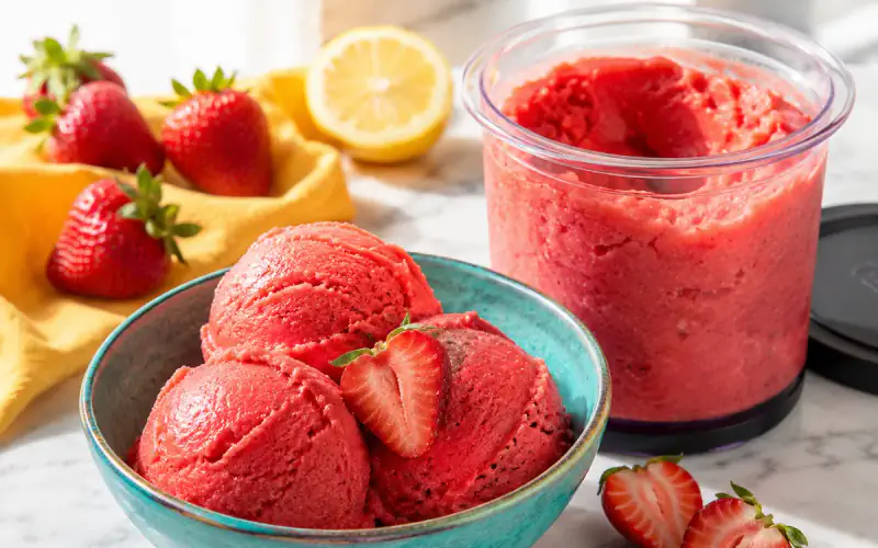Strawberry Sorbet